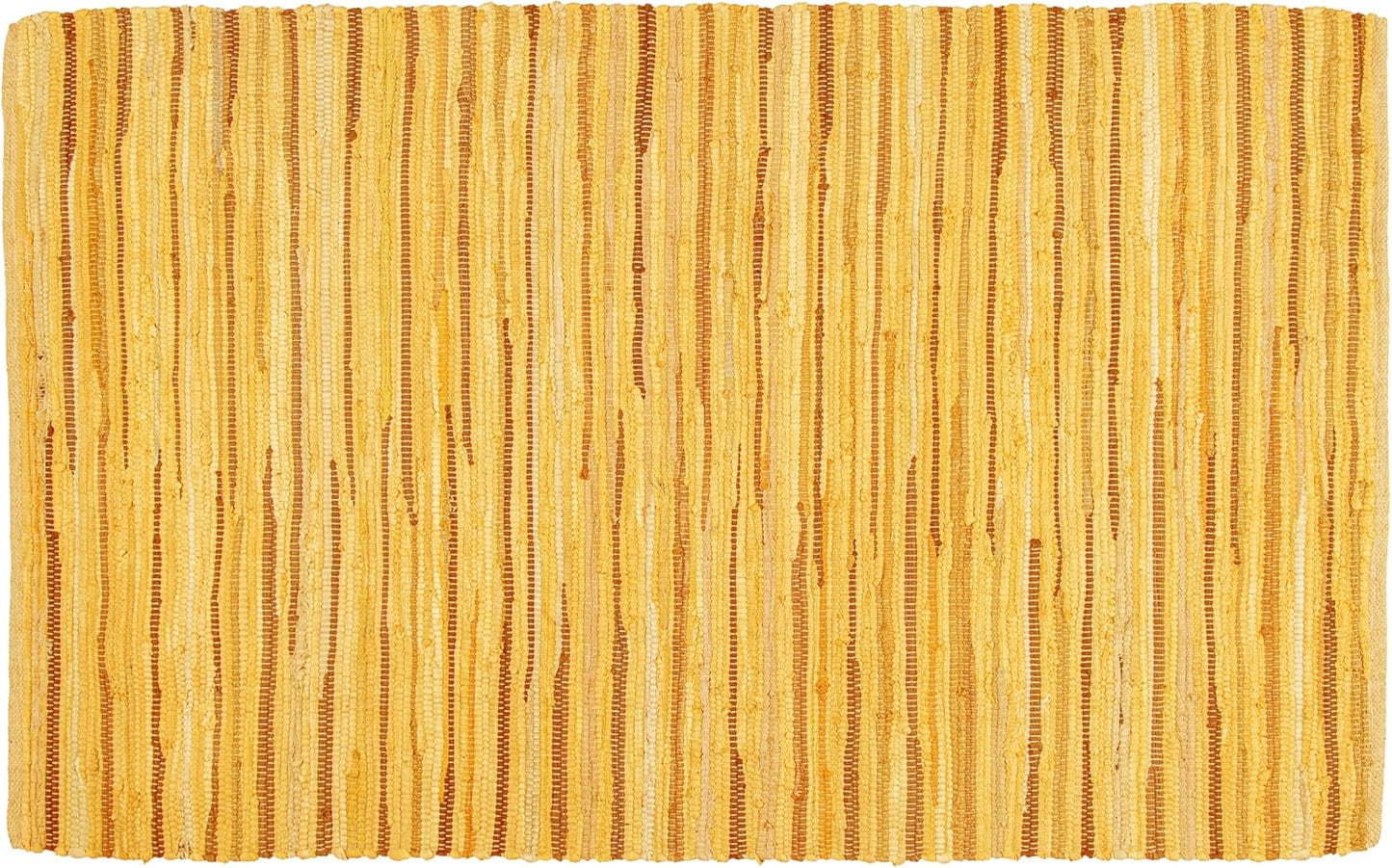 Ramanta Home 100% Cotton Chindi Hosiery Rug 24x36 Inch - Dark Multi, Farmhouse Reversible Soft Bohemeian Rugs Ideal for Entryways, Kitchen, Bedroom | Durable Lightweight Handmade Accent Doormat