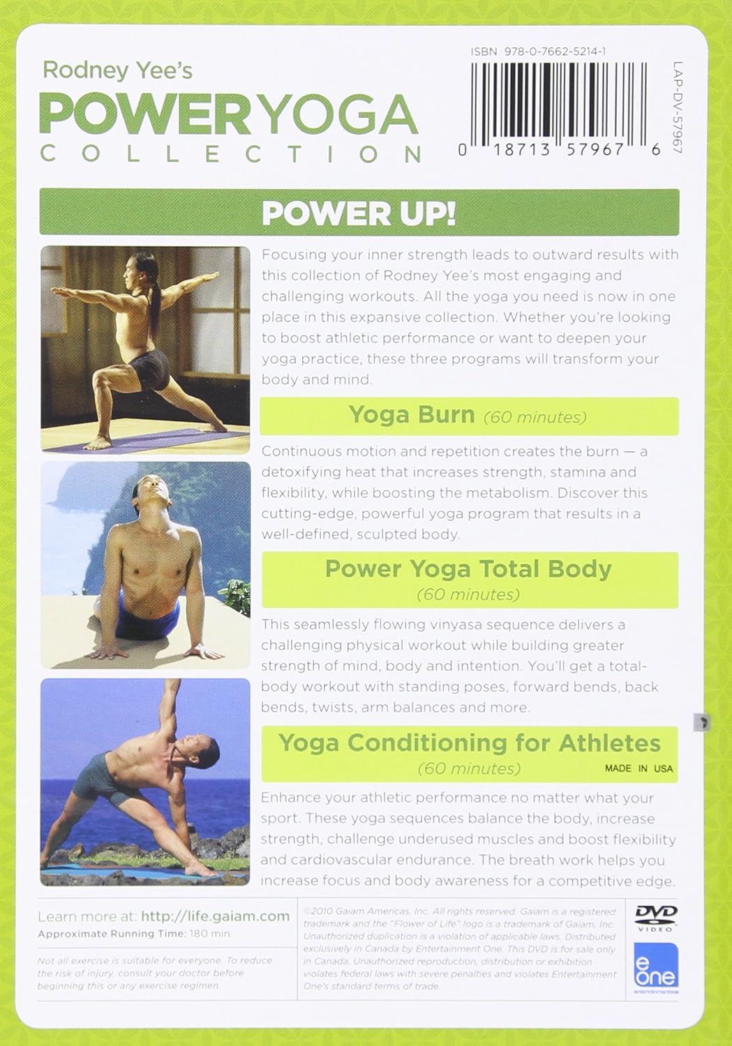 Rodney Yee's Power Yoga Collection
