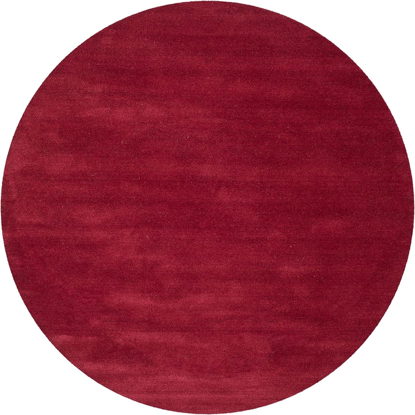 SAFAVIEH Himalaya Collection 6' Round Black HIM610C Handmade Premium Wool Area Rug