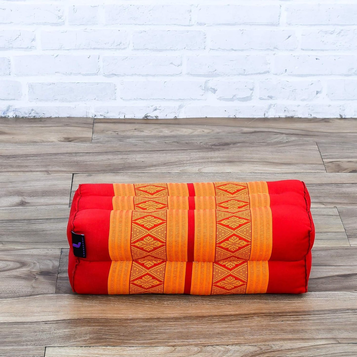 Leewadee Yoga Block – Floor Cushion for Yoga Practice, Meditation Seat Cushion for Workouts Filled with Kapok