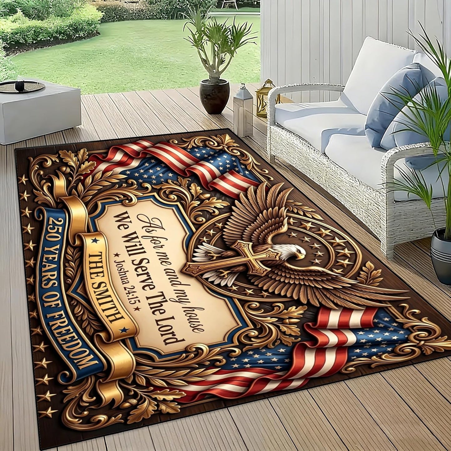 Personalized Family Name Initials Monogram Pink Rug, Shining Butterfly Printed Carpets for Girls Kids Butterfly Theme Living Room Indoor Bedroom Decor 5'×7' Soft Polyester Yoga Mat