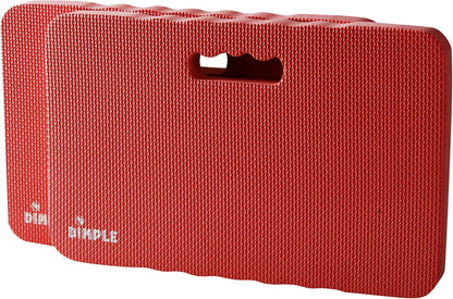 Dimple Thick Kneeling Pad | Garden Pad for Gardening | Kneeling Pad for Work | Garden & Bathtub Kneeler for Baby Bath | Kneeling Mat for Exercise & Yoga (XL) 17.8 x 11, Thickest 1-½"(2 Pack, Blue)