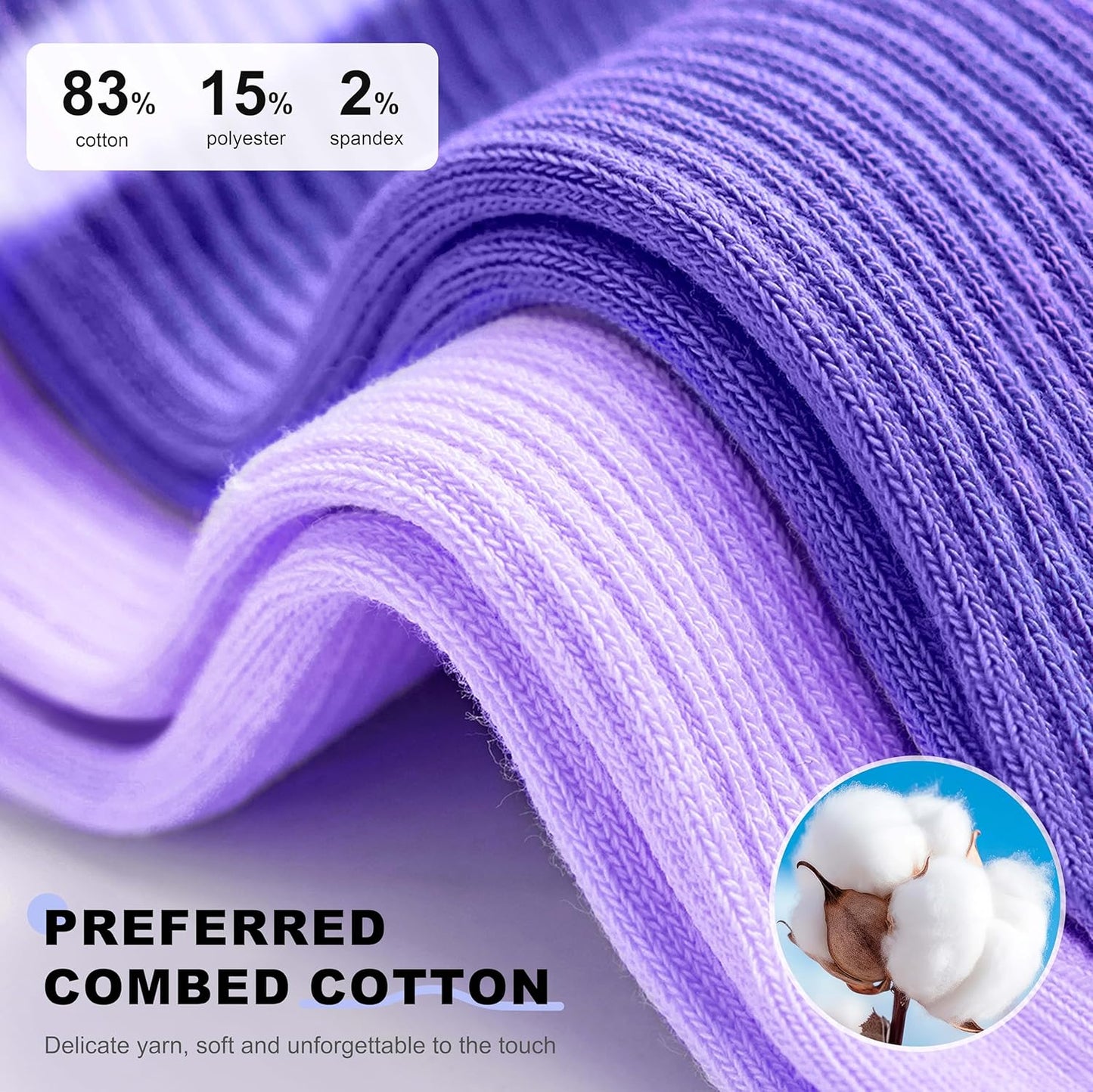 Pilates Socks with Grips for Yoga, Barefoot, Ballet, Barre, Hospital Non Slip Anti Skid Socks for Women and Men