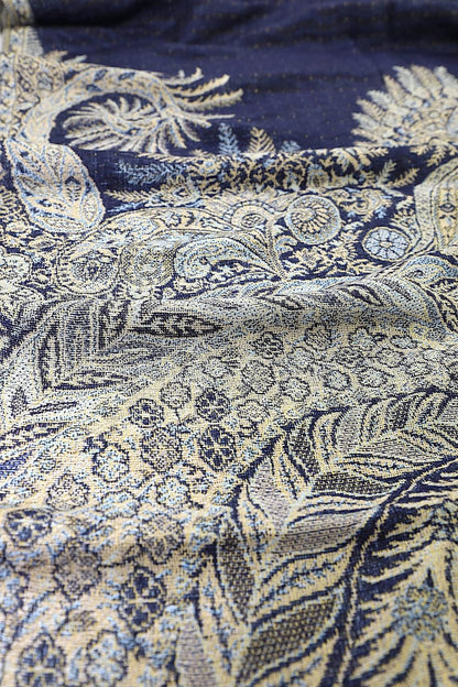 Achillea Reversible Paisley Pashmina Rave Scarf – Exotic Indian Shawls and Wraps for Evening Dresses, Festivals, All Seasons - Colors B