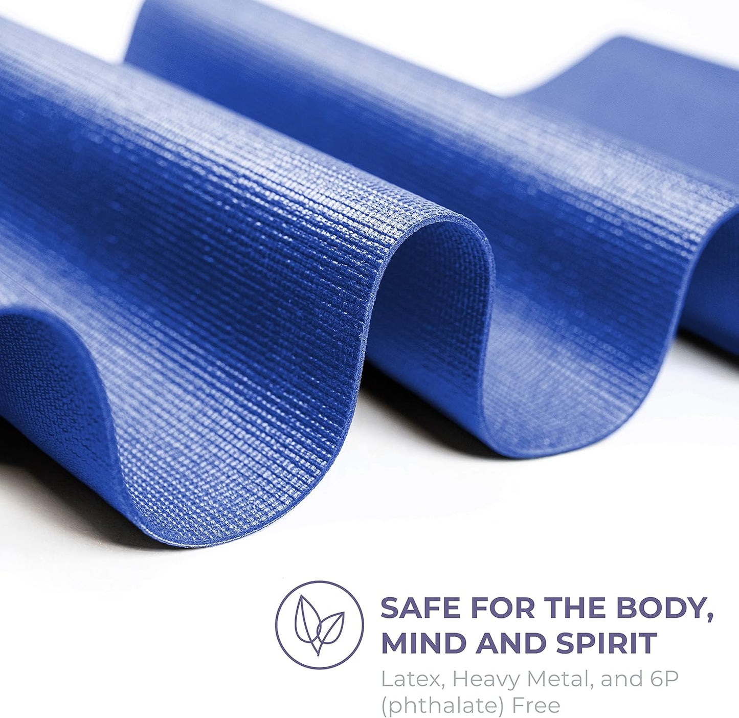 Voyage Yoga Mat, 4 Pack, 72" x 24" Extra Long Exercise Mat, 5mm Thick Bulk Yoga Mats for Schools, Anti-Tear, Non Slip Fitness Mat for Gym or Studio