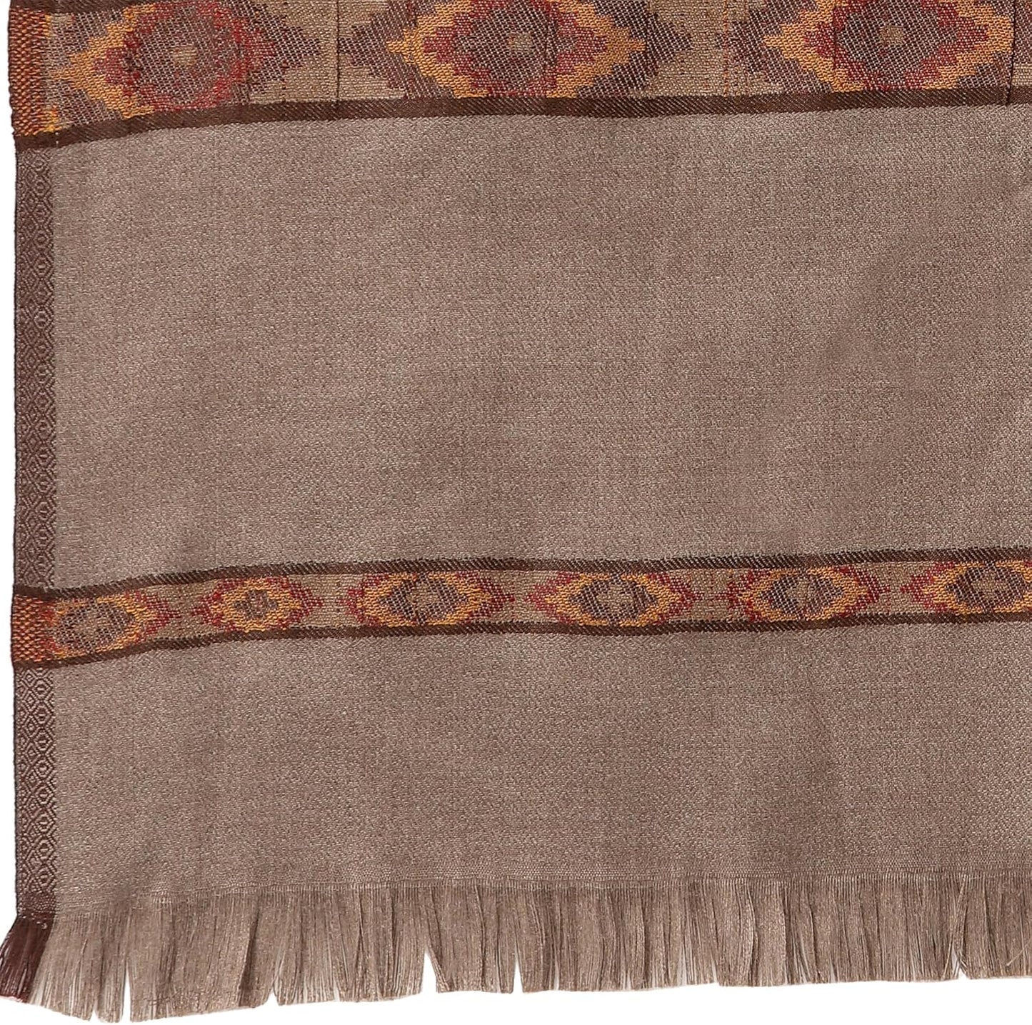 Weavers Villa Meditation Shawl/Wrap, Oversize Scarf or Stole. Unisex