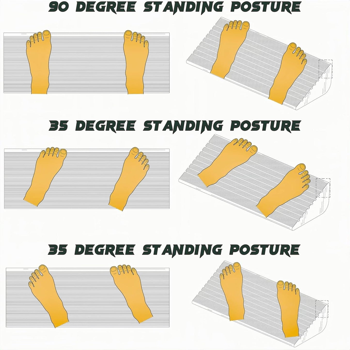 Ankle Balance Boards,Ankle Strengthener,Calf Stretcher,Achilles Stretcher,Slant Board for Calf Stretching,Calf Stretcher for Physical Therapy Equipment Plantar Fasciitis,Achilles Tendonitis