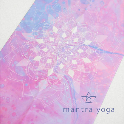 Mantra Yoga Travel PRO 1.5mm with Knee Pad - Foldable Fitness & Exercise Mat with Bag | Lightweight, Compact & Eco-Friendly | Non-Slip & Washable | For All Types of Yoga | 72" L x 24" W | 2.6 lbs