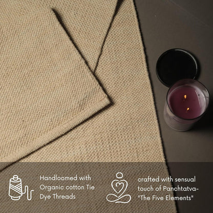 Trade Star Organic Cotton Yoga Mat Handloomed Meditation Rug Inches Perfect Size Mat Travel Mat for Indoor/Outdoor Use 72"L x 24"W Highly Absorbent Reversible Yoga Rug Tie Dye Yoga Mat for Exercise