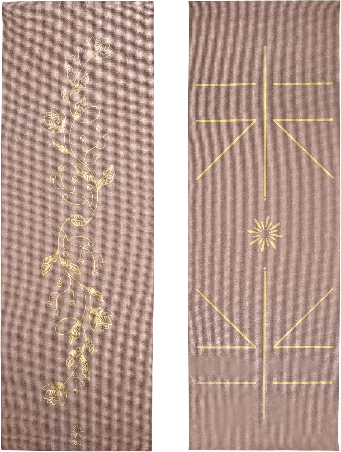 Ascend Yoga Mat - Premium 6mm Thick, 72" x 24", Solid or Reversible Print, Non Slip, Tear Resistant, Workout Mats for Pilates, Home, Studio, Fitness, Gym, Training, Floor Stretching