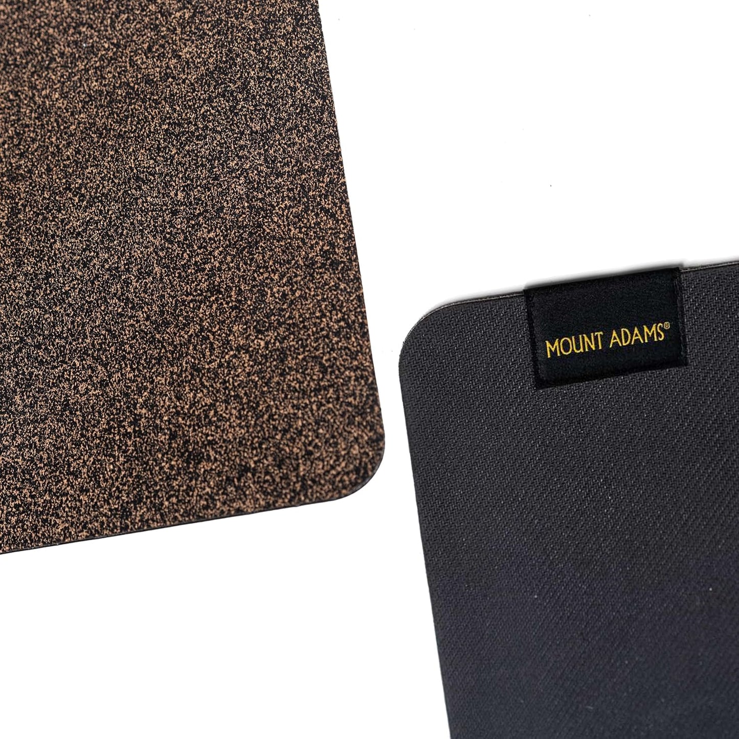 Mount Adams 4-Pack Granite XL Heavy Yoga Mat, 72” x 26” Cork and Natural Rubber Exercise Mat, 5mm Thick Workout Mat, Wet or Dry Non Slip Mat, Heavyweight Extra Large Gym Mat for Fitness or Pilates