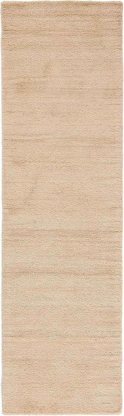 SAFAVIEH Himalaya Collection 6' Round Black HIM610C Handmade Premium Wool Area Rug