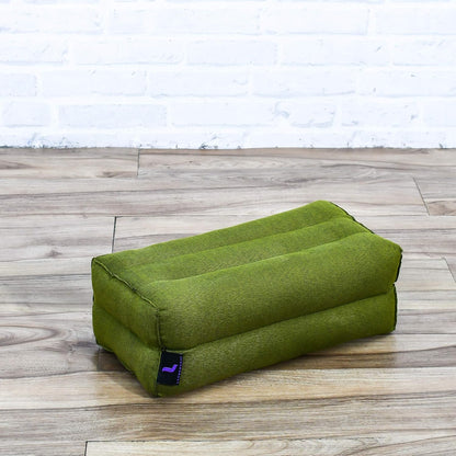 Leewadee Yoga Block – Floor Cushion for Yoga Practice, Meditation Seat Cushion for Workouts Filled with Kapok
