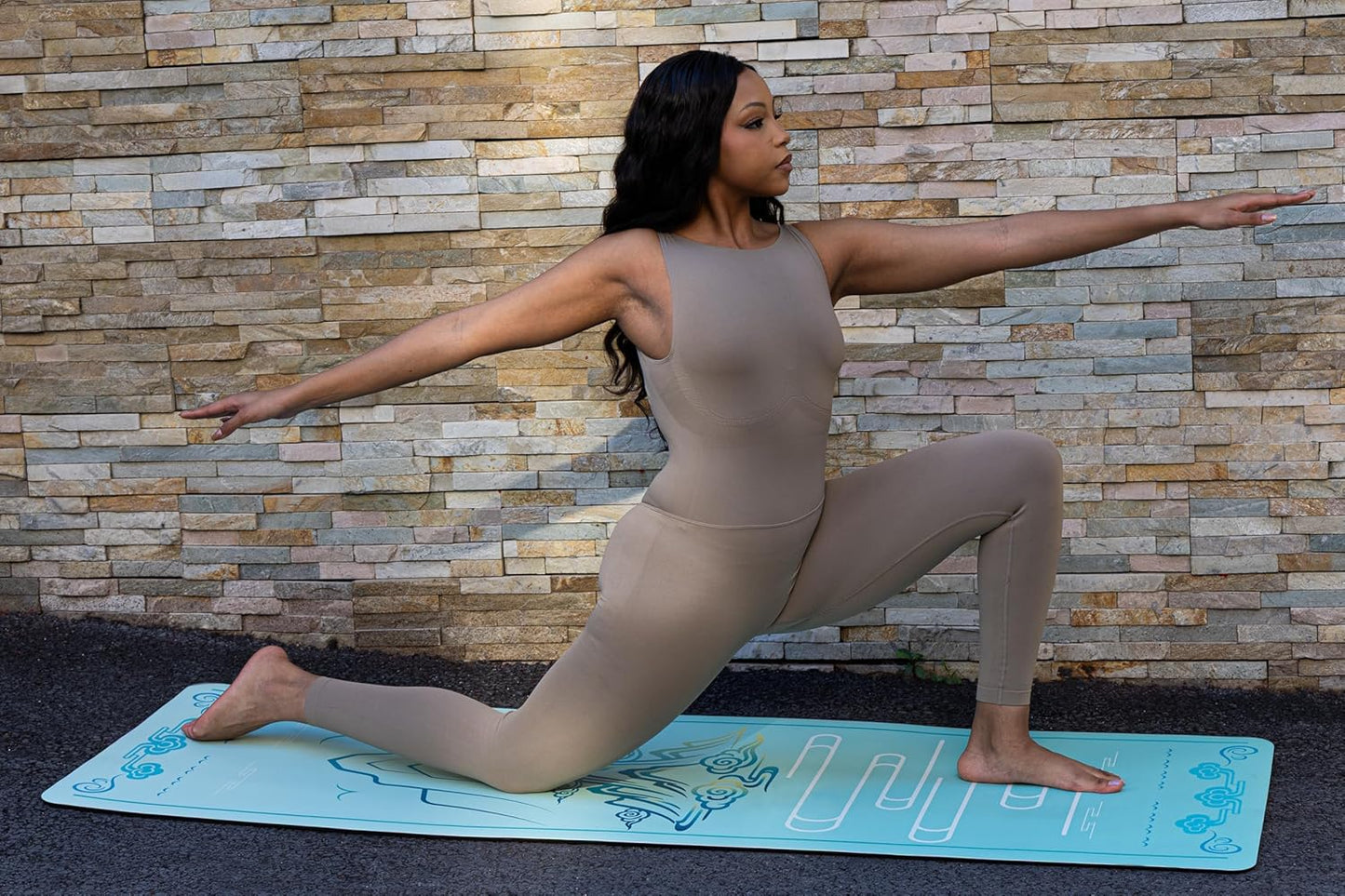 【BulgurYe】Yoga Mat * Nature Line -- Unique coating technique, Great wear resistance for a longer service life, Vividly printed pattern to protect eyes, Natural rubber base, Strong bounce resilience, Absorb sweat instantly to stay dry, Clean and hygienic.