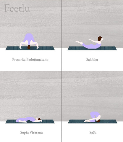 Foldable Yoga Exercise Mat – Lightweight, Anti-Slip, and Easy to Store for Yoga, Pilates, Home Workouts, and Floor Exercises