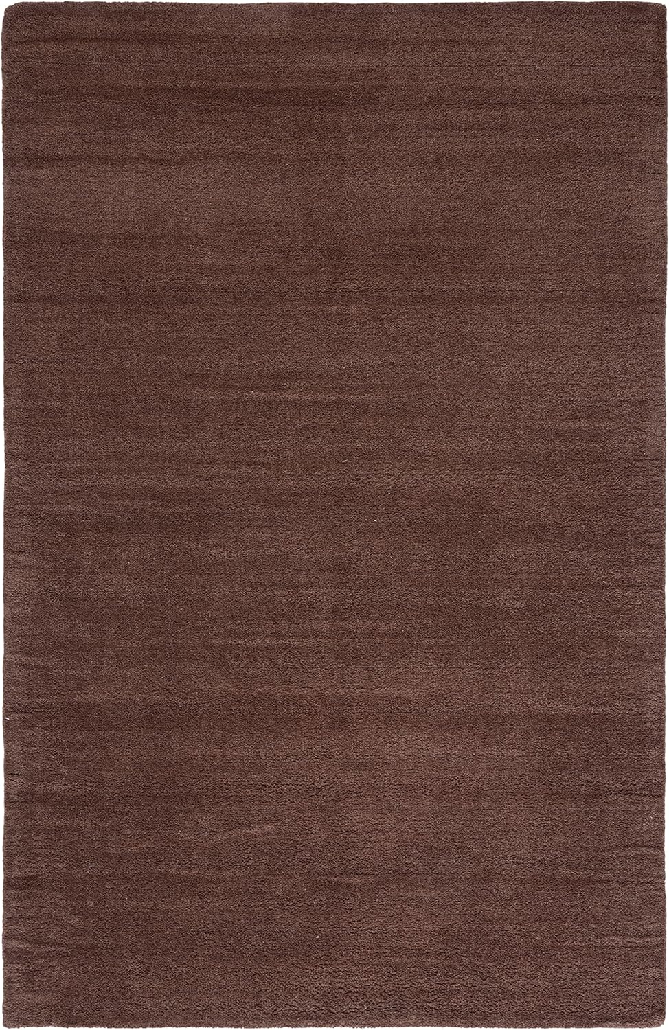 SAFAVIEH Himalaya Collection 6' Round Black HIM610C Handmade Premium Wool Area Rug