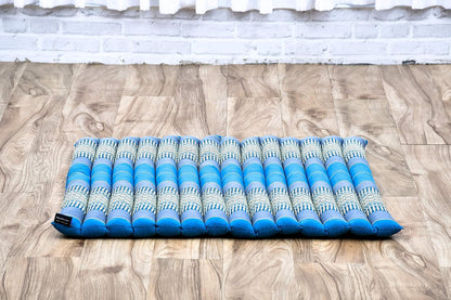 Leewadee Zabuton Seating Cushion – Square Floor Seat for Meditation Exercises, Light Yoga Mat Filled with Kapok
