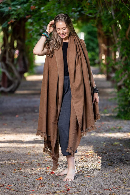 Meditation Shawl or Meditation Blanket, Shawl/Wrap, Oversize Scarf/Stole. Large. Unisex.