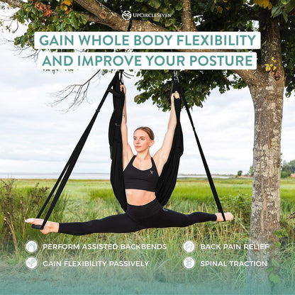 UpCircleSeven Aerial Yoga Swing Set Ceiling Mount Accessories