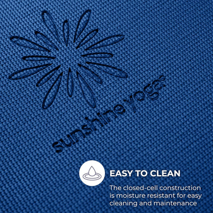 Voyage Yoga Mat, 10 Pack, 72" x 24" Professional Studio and Gym Bulk Yoga Mats, 5mm Thick, Durable, Anti-Tear, Non Slip Fitness and Exercise Mats