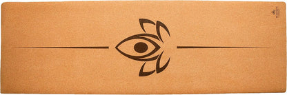 Natural Yoga and Exercise Mat - Excellent Grip and Joint Protection, Includes Carry Strap.