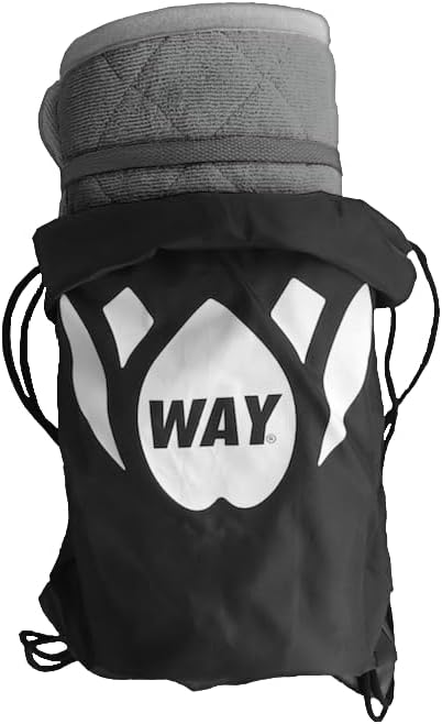 WAYmat Core Grey Yoga Mat and Towel Combo for Hot Yoga