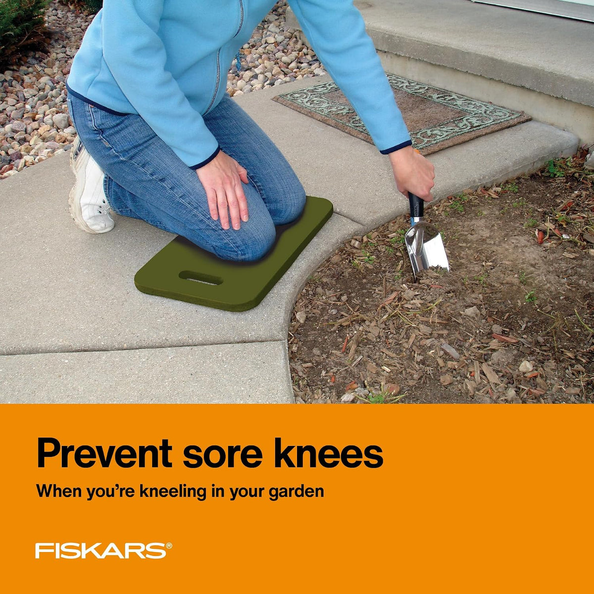 11" x 18" Garden Kneeling Pad, Foam Knee Cushion with Handle, Green