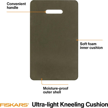 11" x 18" Garden Kneeling Pad, Foam Knee Cushion with Handle, Green
