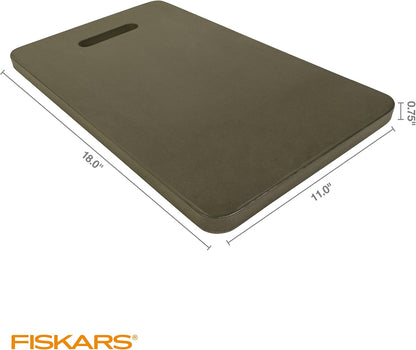 11" x 18" Garden Kneeling Pad, Foam Knee Cushion with Handle, Green