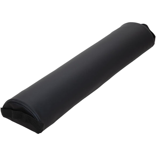 ForPro Half Round Massage Table Bolster Pillow, 26" L x 6" W x 3" H, Black