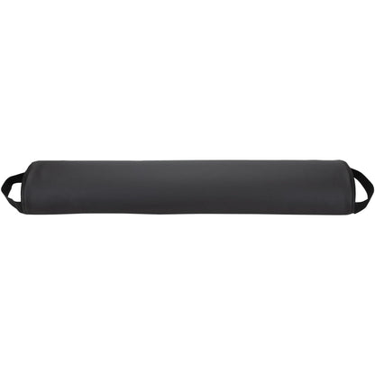 ForPro Half Round Massage Table Bolster Pillow, 26" L x 6" W x 3" H, Black