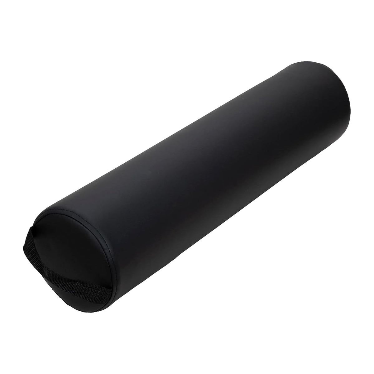 ForPro Half Round Massage Table Bolster Pillow, 26" L x 6" W x 3" H, Black