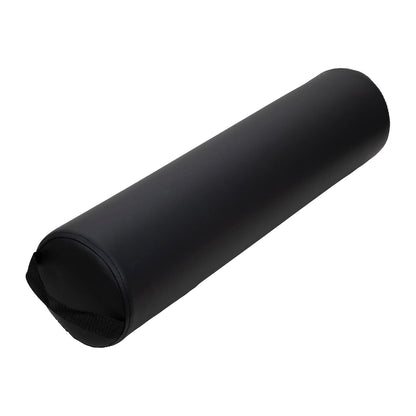 ForPro Half Round Massage Table Bolster Pillow, 26" L x 6" W x 3" H, Black