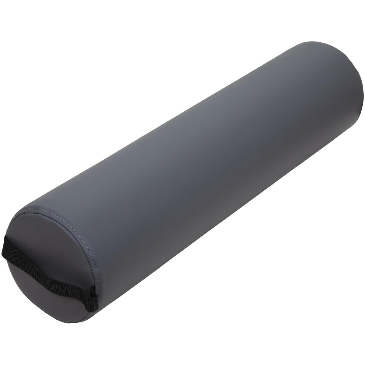 ForPro Half Round Massage Table Bolster Pillow, 26" L x 6" W x 3" H, Black