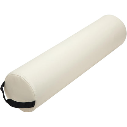 ForPro Half Round Massage Table Bolster Pillow, 26" L x 6" W x 3" H, Black