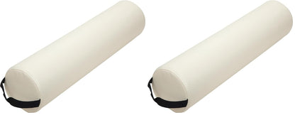 ForPro Half Round Massage Table Bolster Pillow, 26" L x 6" W x 3" H, Black