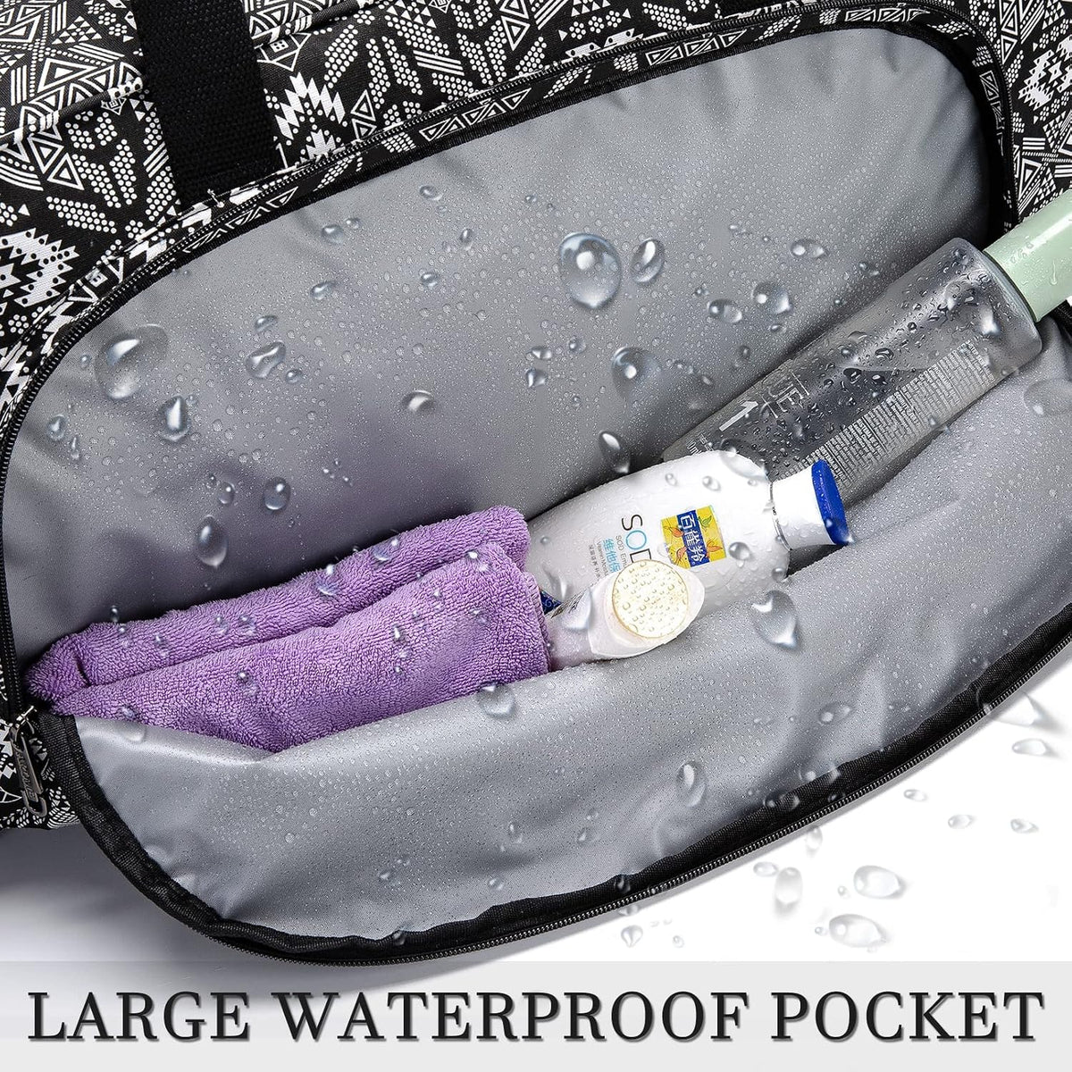 Yoga Mat Bag for Women Men Large Canvas Yoga Bag Gym Tote