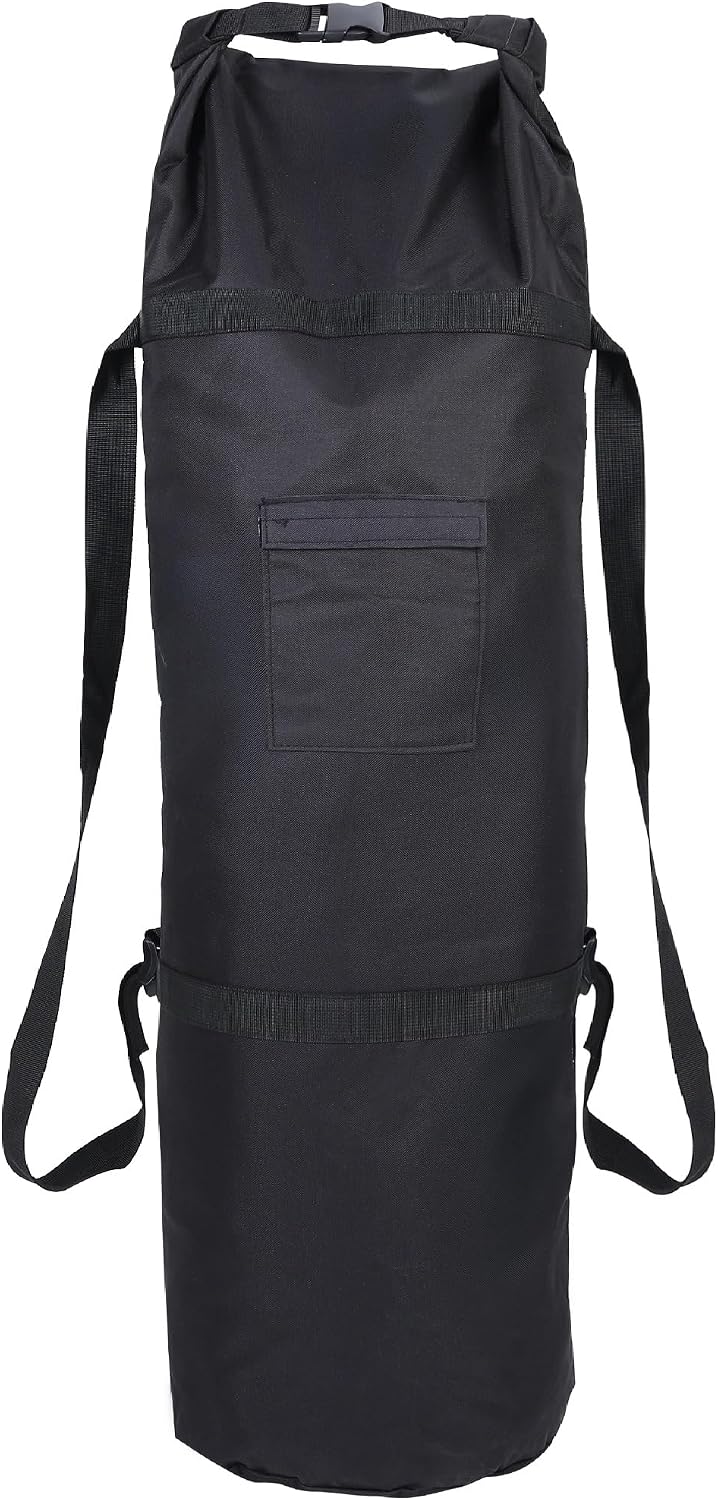 XXL(53" X 11.8") Camping Storage Bag,600D Oxford Fabric Gear Bag with Adjustable Shoulder Straps & Hook Loop Closure & Side Pocket, 2 for Outdoor Camping Hiking Travel(1 Pack)