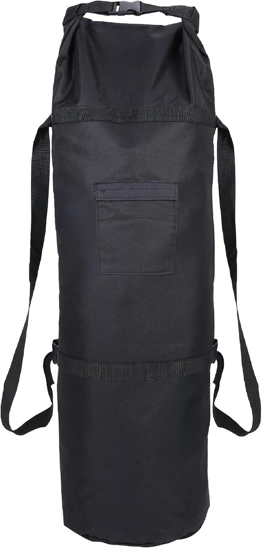 XXL(53" X 11.8") Camping Storage Bag,600D Oxford Fabric Gear Bag with Adjustable Shoulder Straps & Hook Loop Closure & Side Pocket, 2 for Outdoor Camping Hiking Travel(1 Pack)