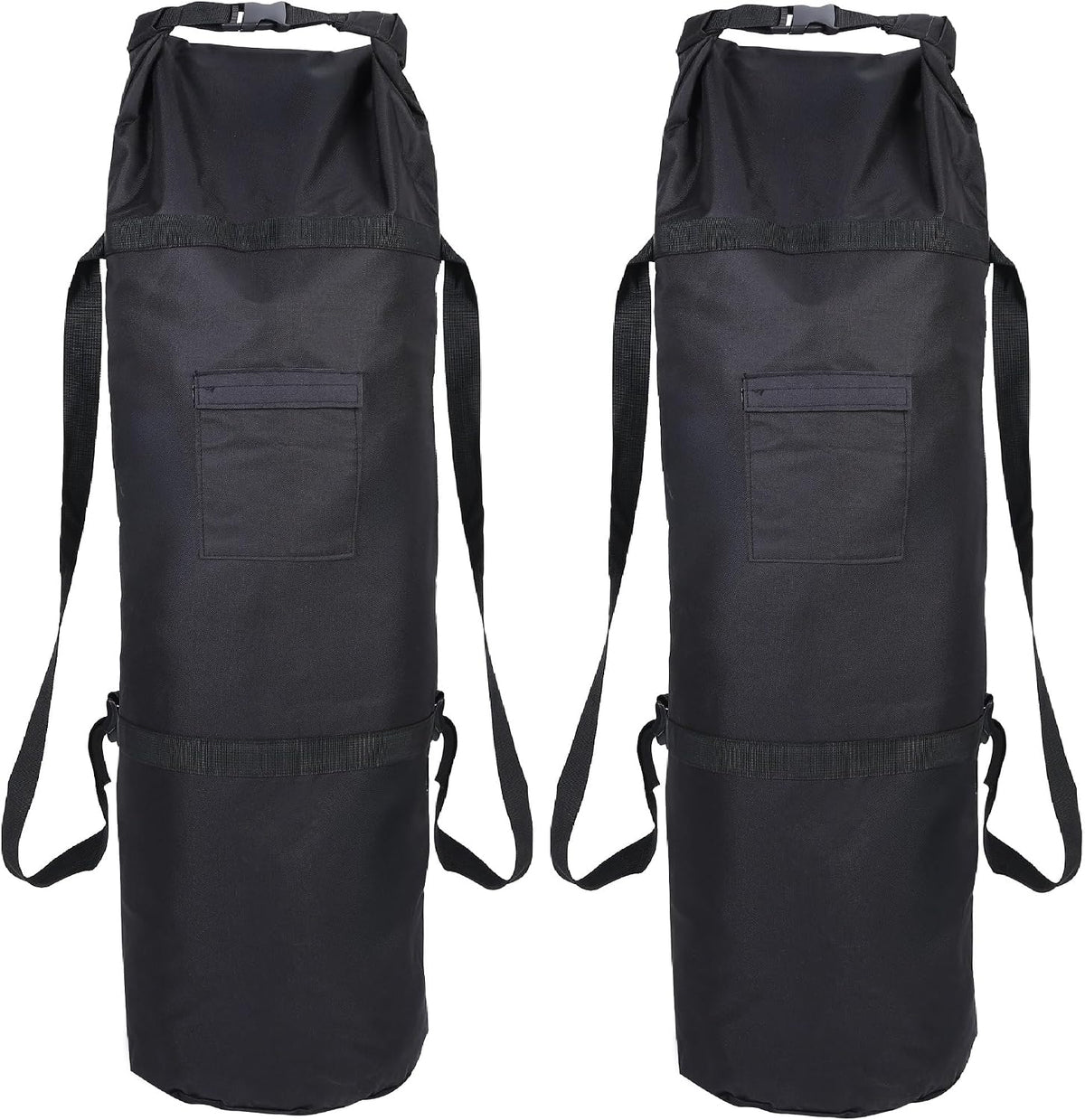 XXL(53" X 11.8") Camping Storage Bag,600D Oxford Fabric Gear Bag with Adjustable Shoulder Straps & Hook Loop Closure & Side Pocket, 2 for Outdoor Camping Hiking Travel(1 Pack)