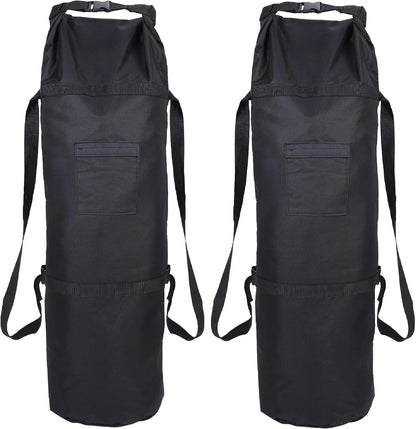 XXL(53" X 11.8") Camping Storage Bag,600D Oxford Fabric Gear Bag with Adjustable Shoulder Straps & Hook Loop Closure & Side Pocket, 2 for Outdoor Camping Hiking Travel(1 Pack)