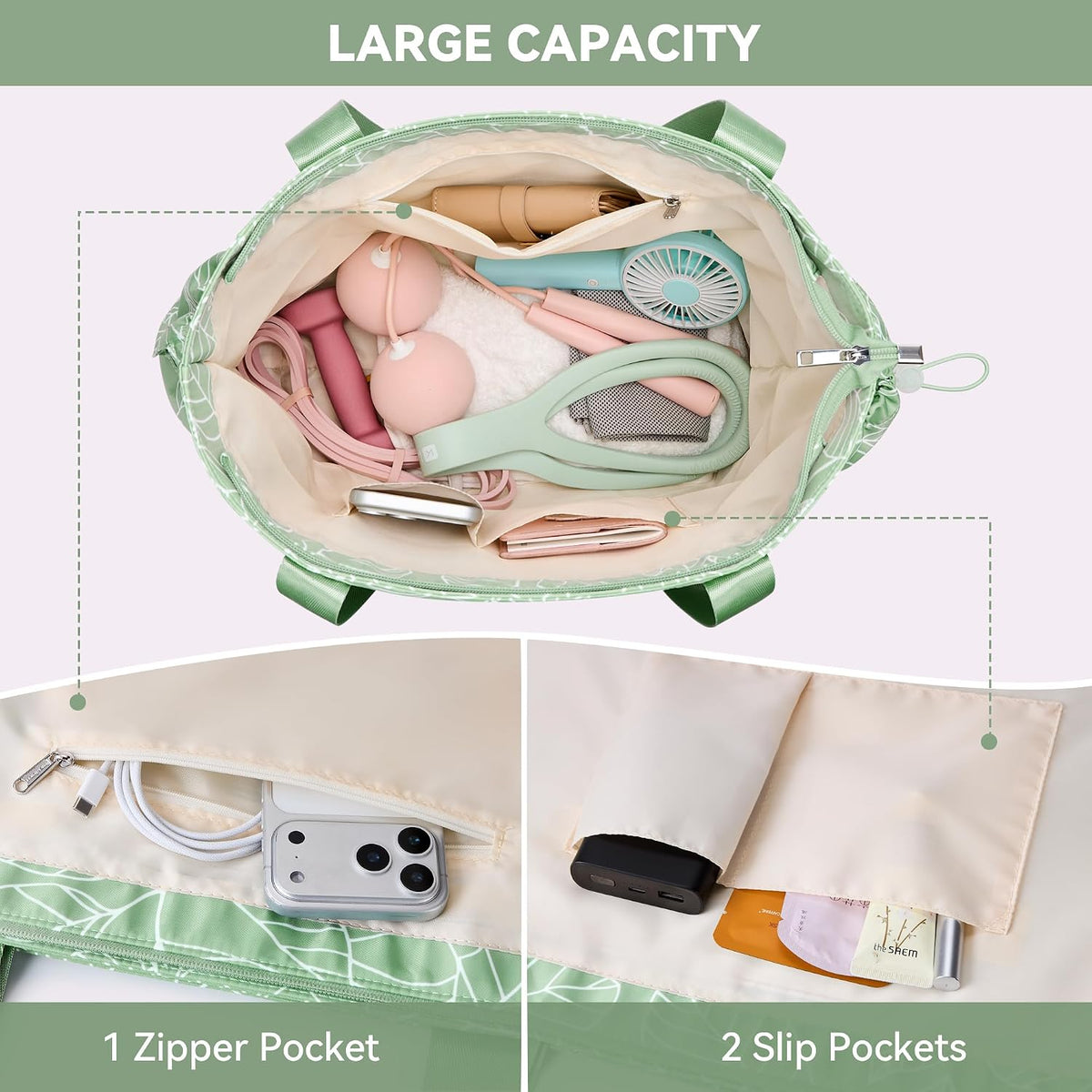 WLLWOO Thick Yoga Mat Bag Women Gym Tote Breathable Mesh Holder Wet Pocket