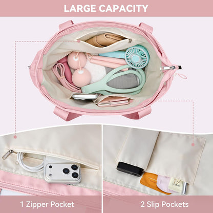 WLLWOO Thick Yoga Mat Bag Women Gym Tote Breathable Mesh Holder Wet Pocket