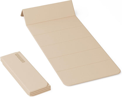 Yoga Mat Thick 10mm, Foldable Yoga Mat 75 x 26 x 0.4 Inches