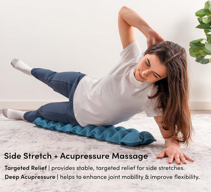 Spine Stretcher for Back Pain Relief, Full Back Decompression, Upper and Lower Back Stretcher, Spine Alignment, and Deep Tissue Acupressure Therapy with 24 Massage Balls
