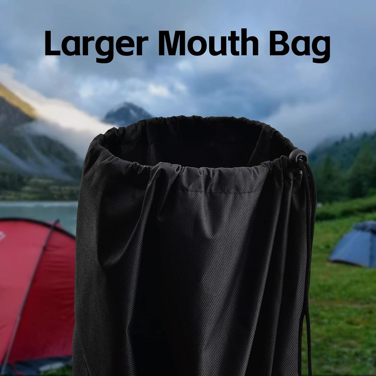 2-Pack Camp Chair Replacement Carry Bag Nylon Storage Sack for Folding Chairs, Portable Travel Organizer for Outdoor Camping, Hiking, Picnic (Bag Only, Chair Not Included), 39.3" x 10"