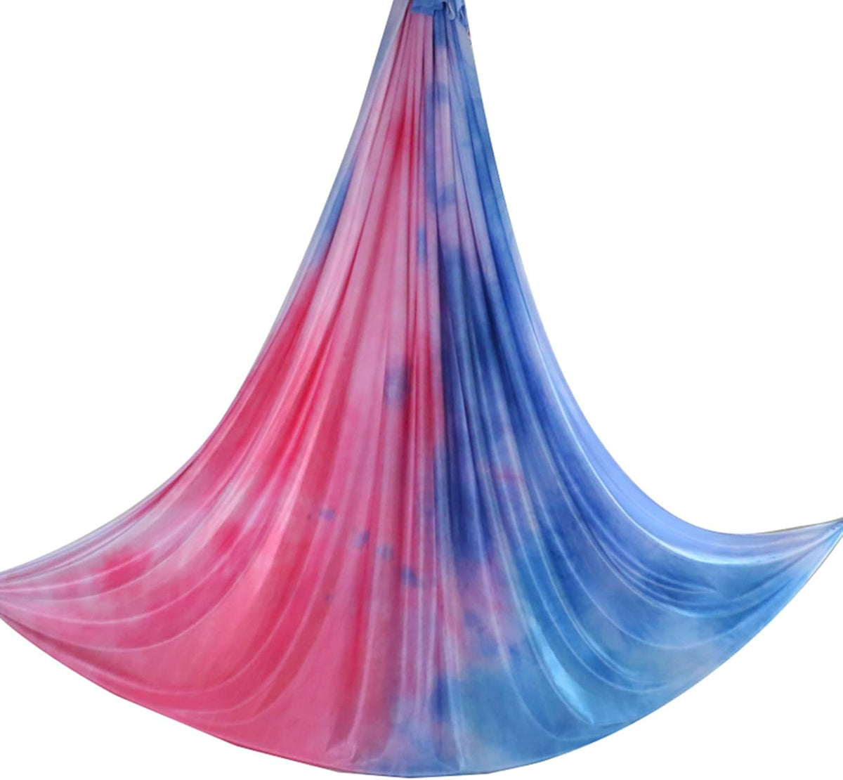 6.5 Yards / 6m Aerial Yoga Hammock Fabric Gradient Aerial Silks Yoga Swing Fitness Stretch Belt for Gym and Indoor Home Studio