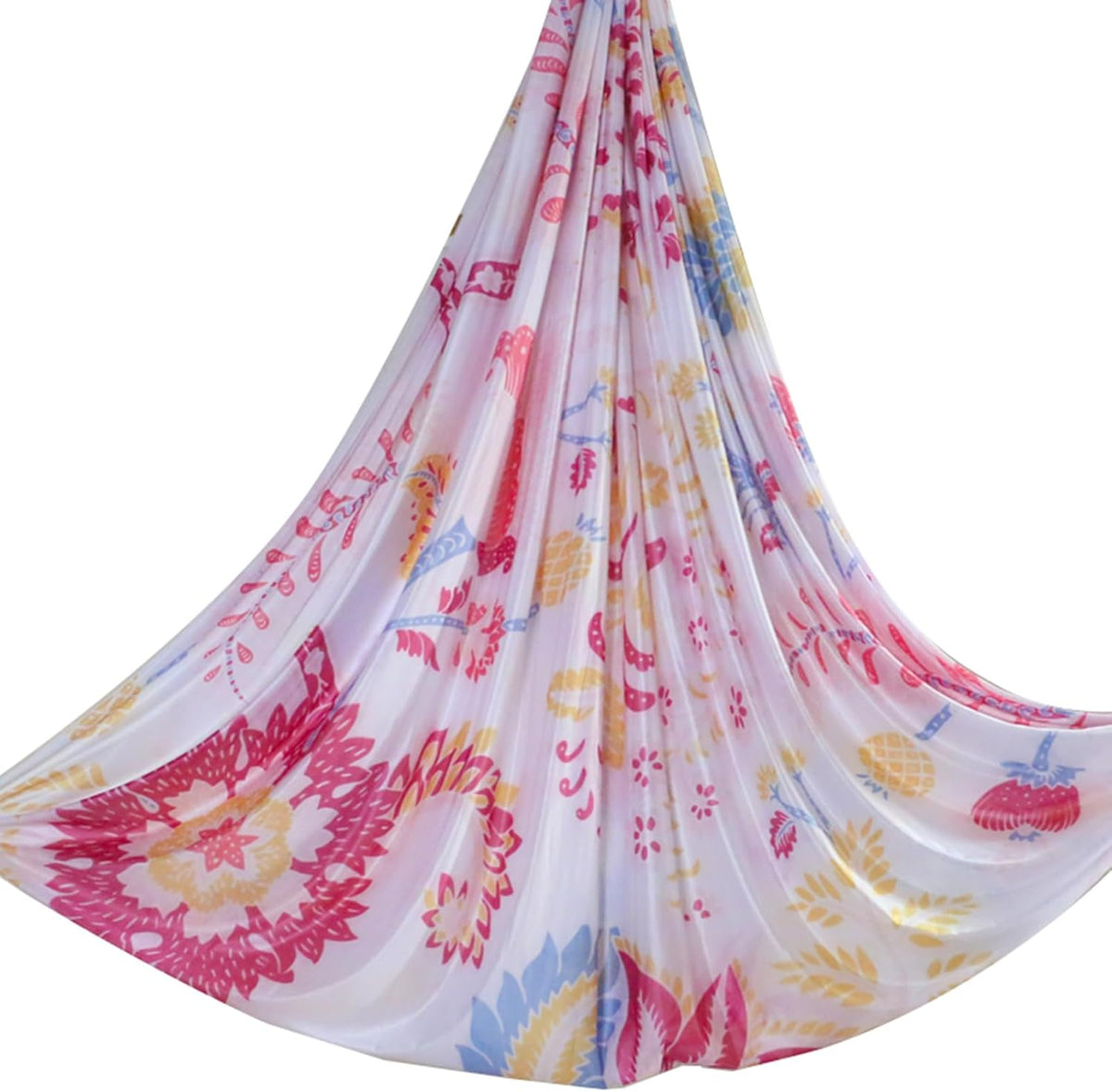 6.5 Yards / 6m Aerial Yoga Hammock Fabric Gradient Aerial Silks Yoga Swing Fitness Stretch Belt for Gym and Indoor Home Studio