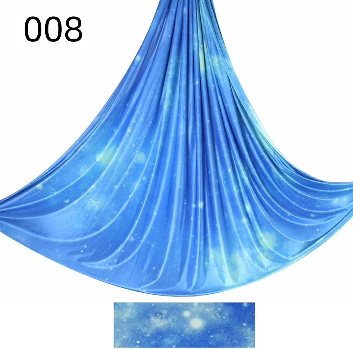 6.5 Yards / 6m Aerial Yoga Hammock Fabric Gradient Aerial Silks Yoga Swing Fitness Stretch Belt for Gym and Indoor Home Studio