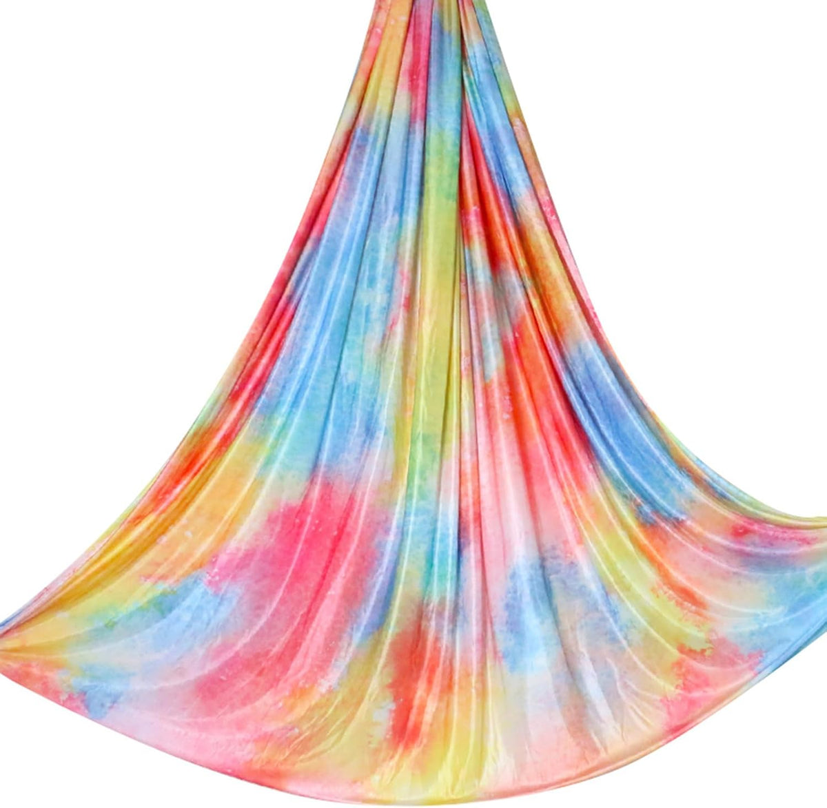 6.5 Yards / 6m Aerial Yoga Hammock Fabric Gradient Aerial Silks Yoga Swing Fitness Stretch Belt for Gym and Indoor Home Studio
